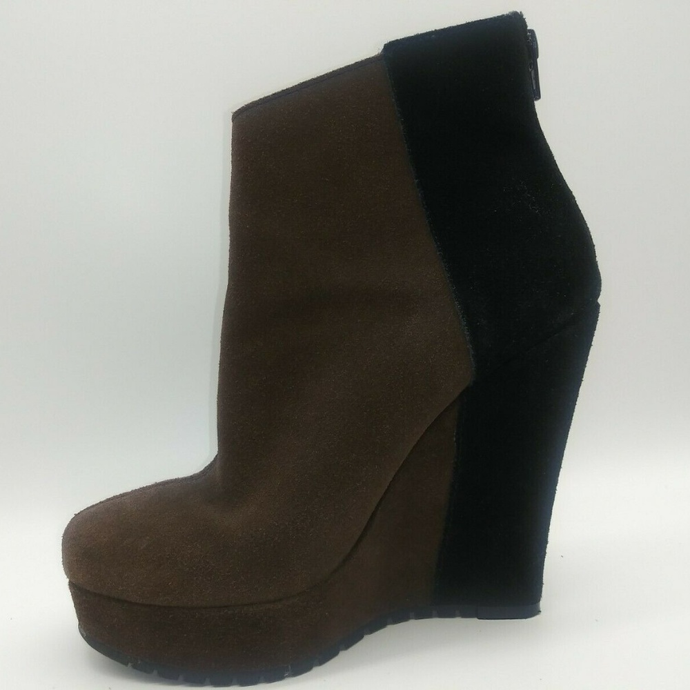 Anthropologie Kelsi Dagger Wedge Ankle Boot 8.5 M - Picture 2 of 8